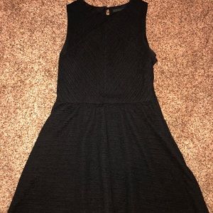 Basic black mini dress